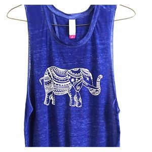 Summer open back tank.